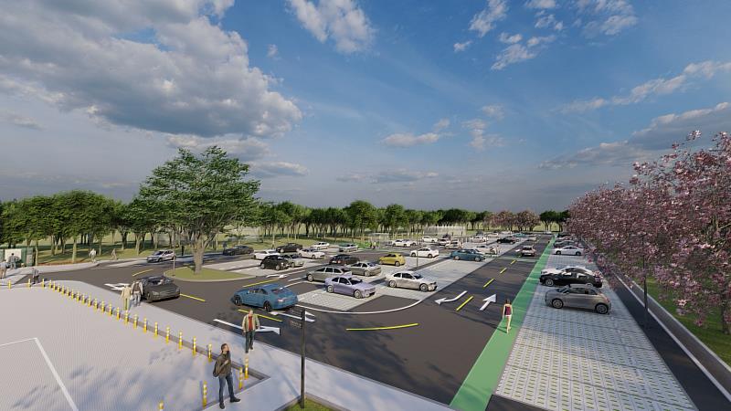 「四重溪溫泉區停車場」