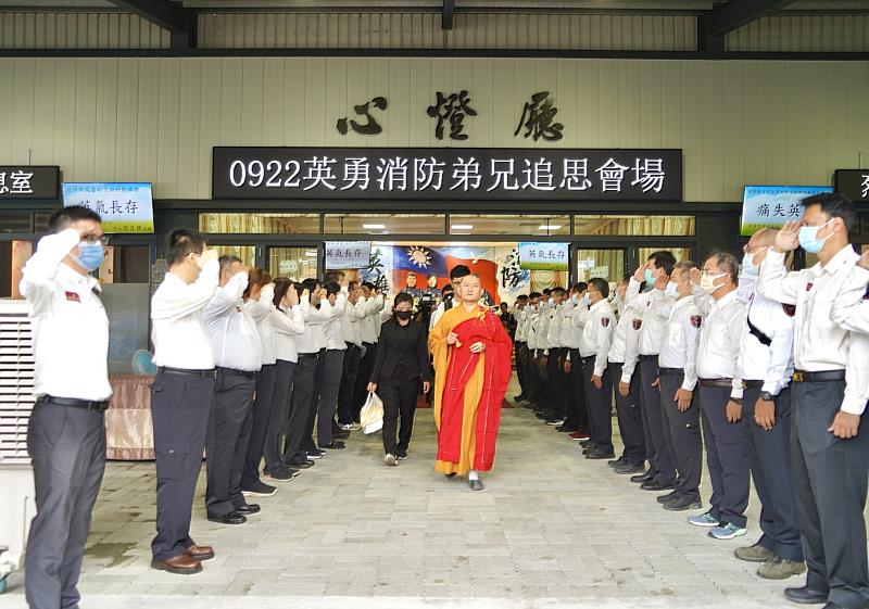 消防弟兄移靈-心燈館