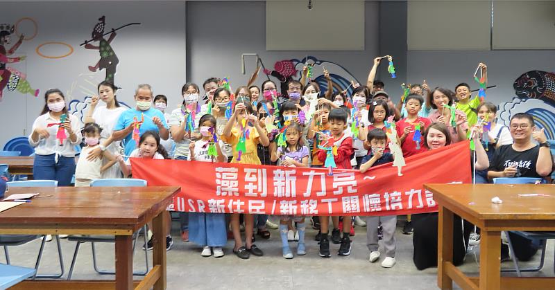 文藻外大邀新住民,從皮影戲探索各國多元文化。