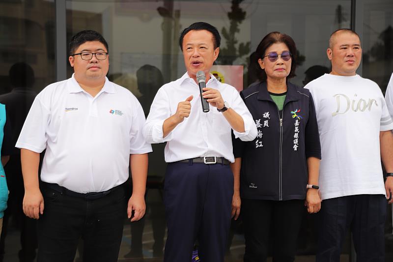 鄭文燦副院長宣布朴子醫院將設立東石分院，提升海區醫療能量