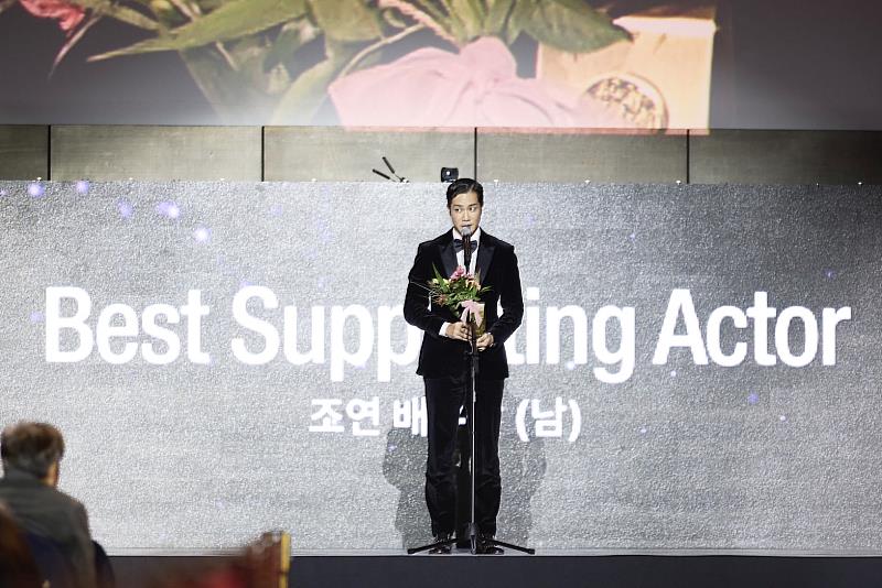 薛仕凌獲得ACA獎男配角獎。圖／文策院提供