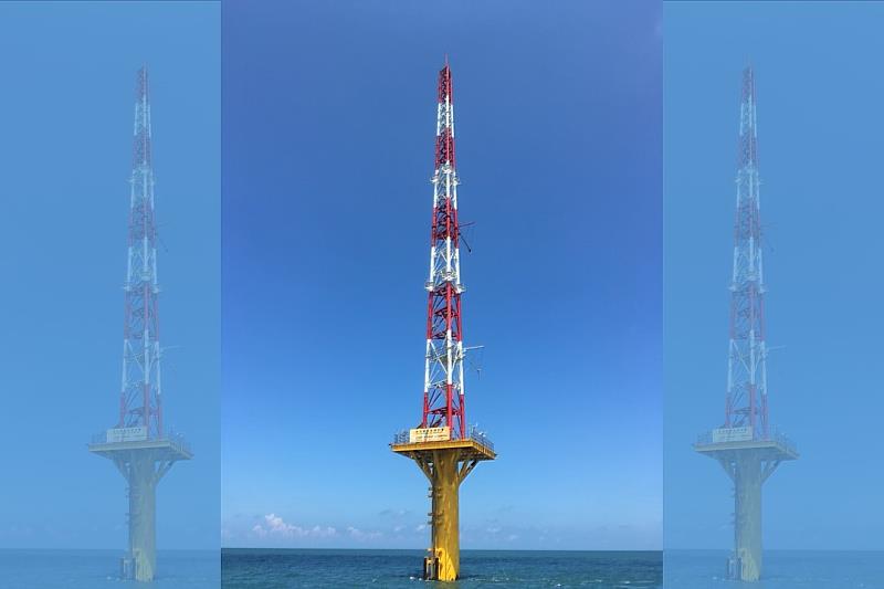 福海海氣象塔（永傳能源公司提供）