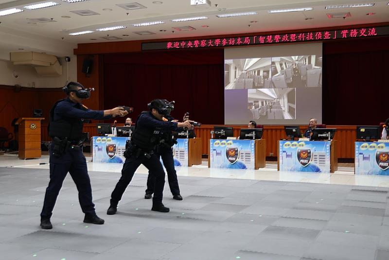 警大校長率團參訪新北警局 交流智慧警政及科技偵查。