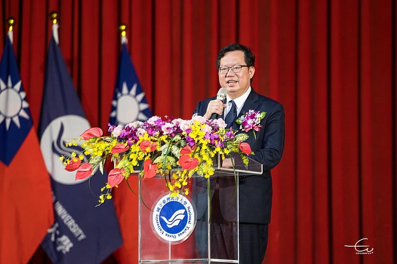 鄭文燦副院長說海大作為領航者，在各項海洋發展都是臺灣最大的支柱