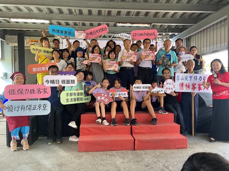 客家事務處在保力三山國王廟旁廣場舉辦成果展3