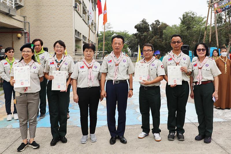 112年度童軍節慶祝大會暨全縣大露營今隆重舉行
