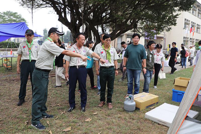 112年度童軍節慶祝大會暨全縣大露營今隆重舉行