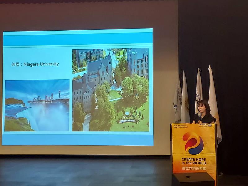 ICIF義大利國際廚藝學院大中華區校代表祝馜黛演講