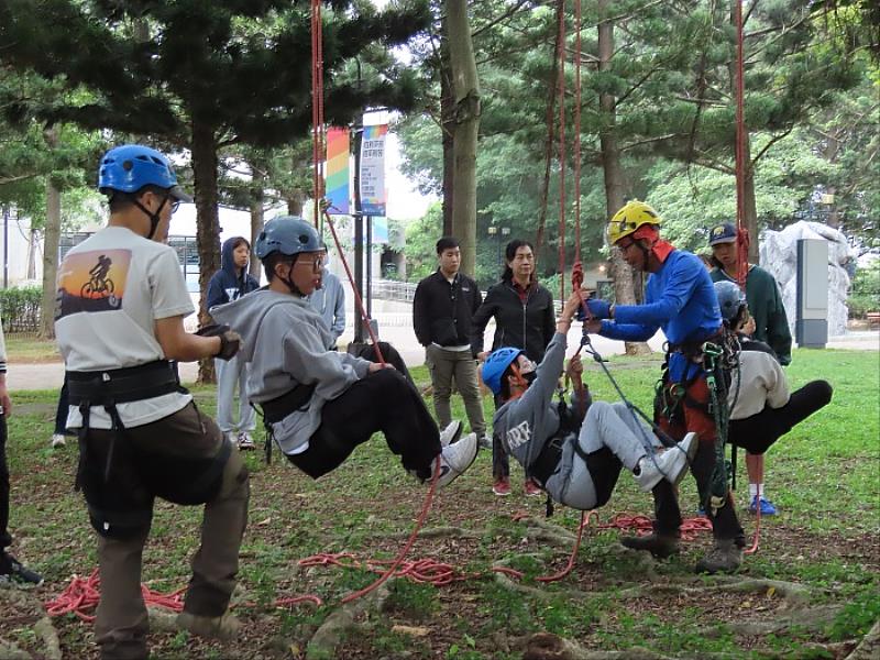 元智校園攀樹體驗傳遞環境友善理念