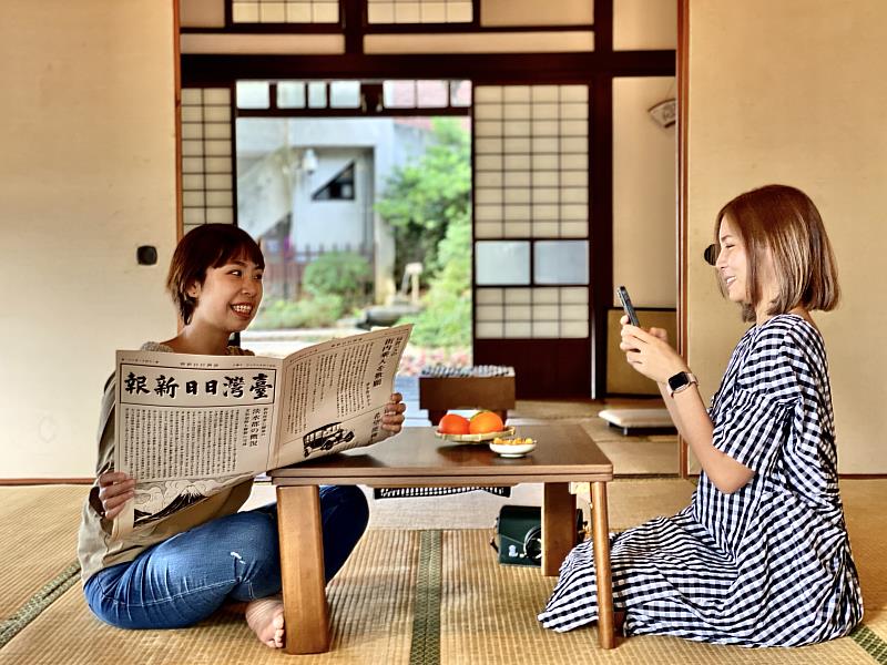 「淡水街長多田榮吉故居」常設展新增許多拍照打卡點,讓參觀民眾體驗街長的日常生活。