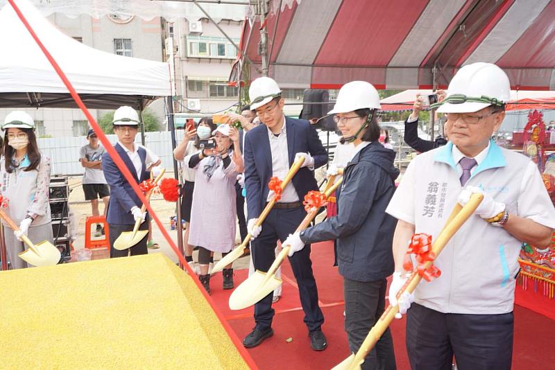 竹蓮公辦都更案動土儀式