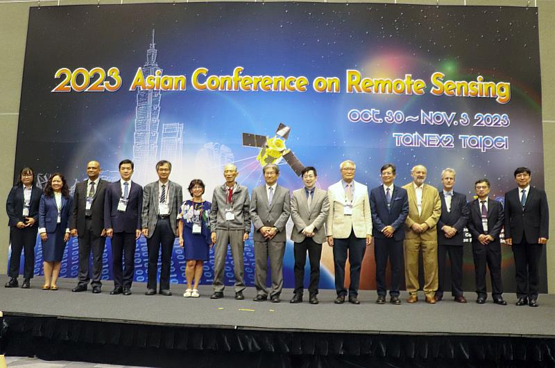 亞洲遙測研討會(Asian Conference on Remote Sensing, ACRS) 10月30日在台北南港展覽館二館盛大開幕，為亞洲地區遙測及空間資訊領域規模最大、水準最高的學術盛會。