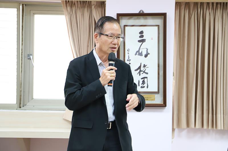 南華大學成立「Pro 職涯特別健診室」，提供專屬職涯輔導，林辰璋副校長致詞。
