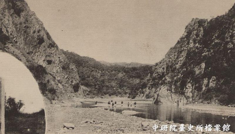 石門古戰場（圖為中研院臺史所檔案館數位典藏）