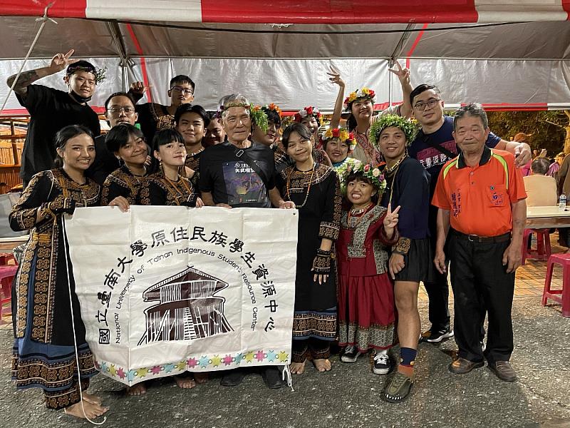 南大師生參與「大武壠夜祭」