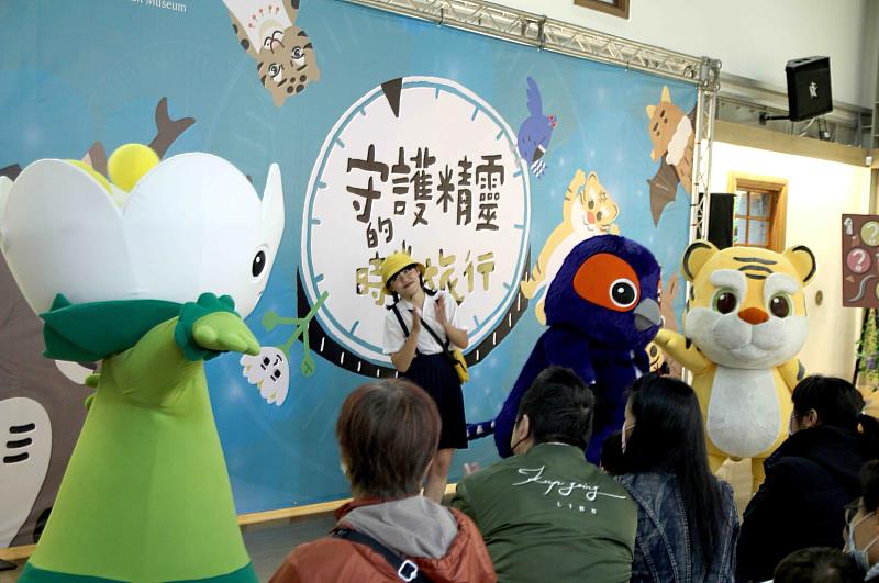 臺博館吉祥物親子音樂劇《守護精靈的時光旅行》將於12月2日於南門館演出。