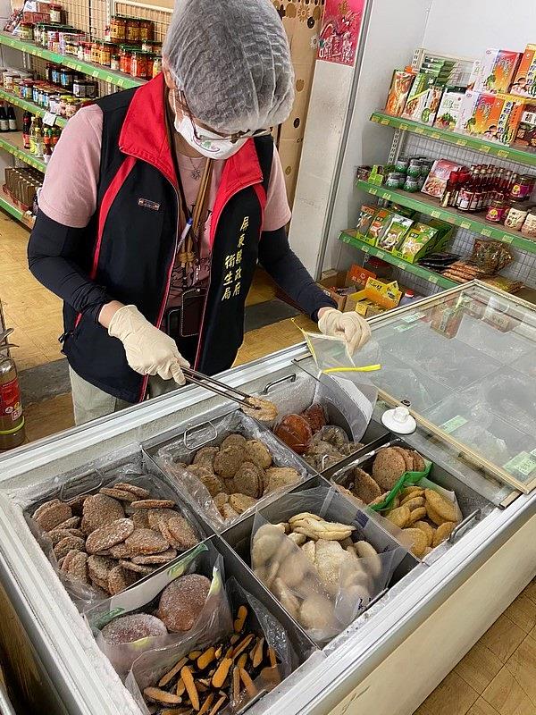 屏東縣衛生局針對素食食品、豆製品抽驗。_0