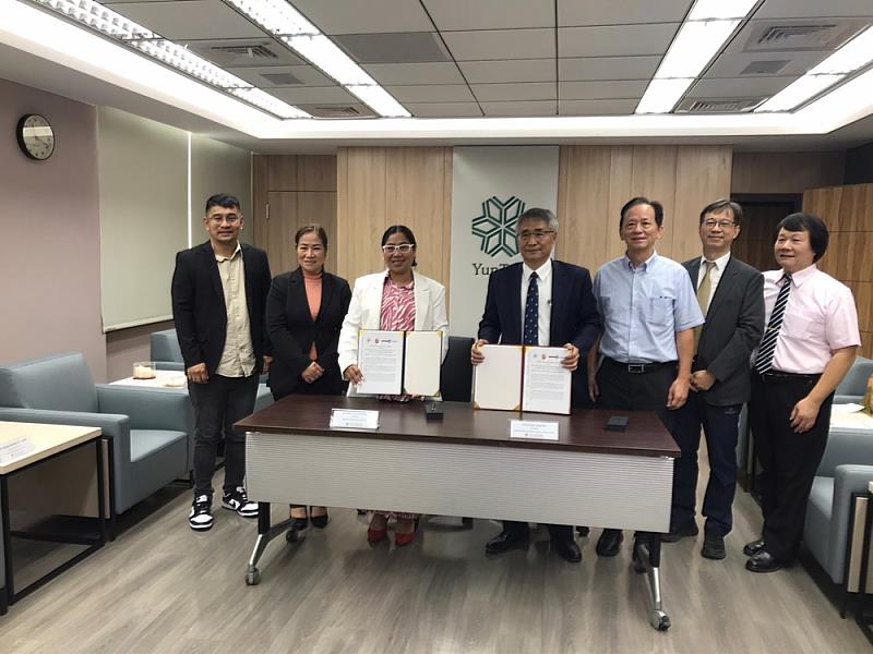 雲林科技大學與菲律賓BPSU簽署合約締結姊妹校