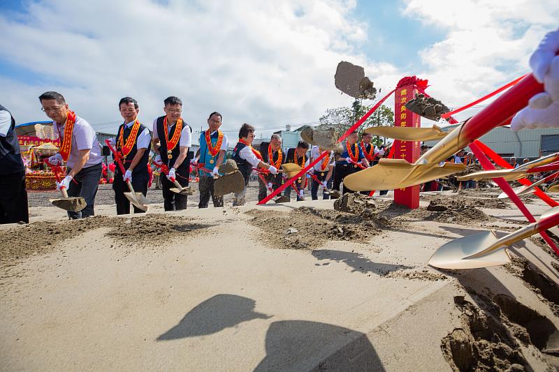 慈興宮醮壇動土