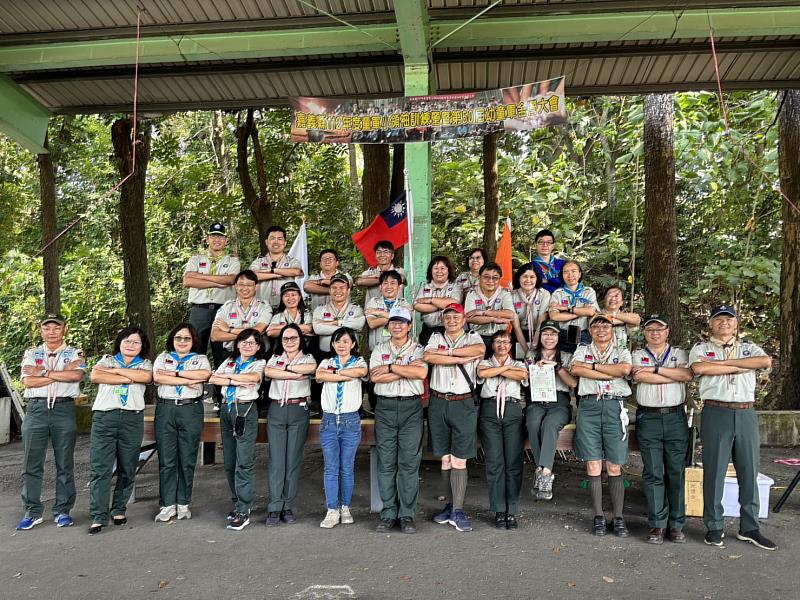 嘉義縣童軍小領袖訓練營暨幼童軍舍營大會開訓