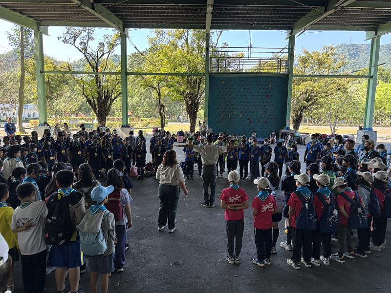 嘉義縣童軍小領袖訓練營暨幼童軍舍營大會開訓