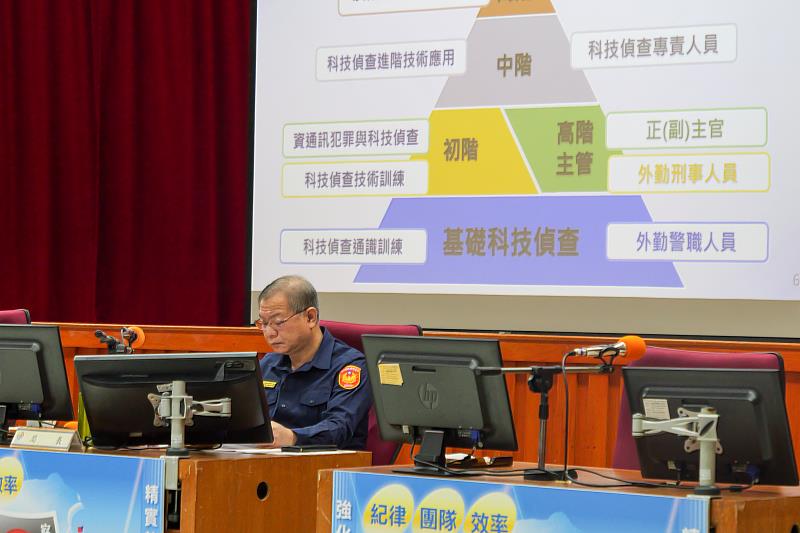 新北掃黑打詐淨化選前治安 副市長嘉勉同仁辛勞。