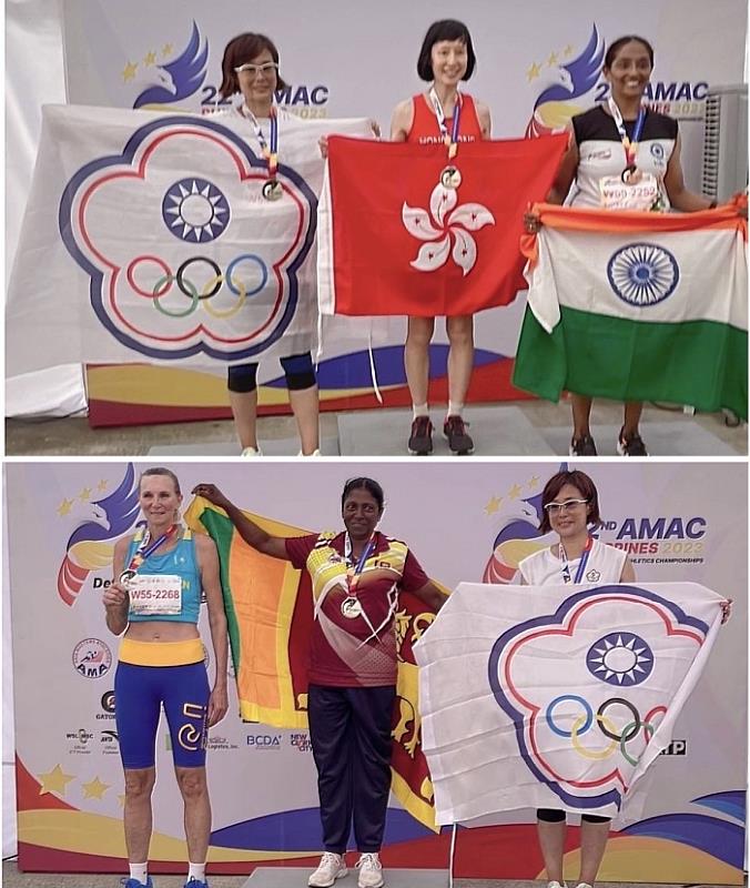 中信國際學校(及人中學)教師孫紀慈參加亞洲盃常青國際田徑錦標賽榮獲跳高銀牌、跳遠銅牌，成績破台灣紀錄。