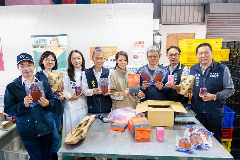 高市長邀全台國人品嘗新竹好物「九降風黃金烏魚子」