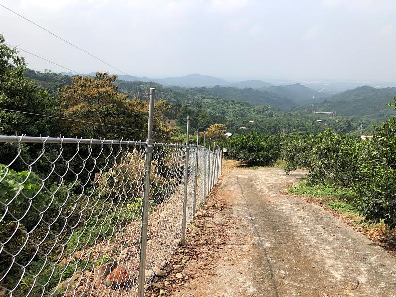 雲林古坑電圍網示範點