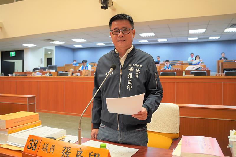 縣議員張良印今天總質詢，關切120線拓寬工程。