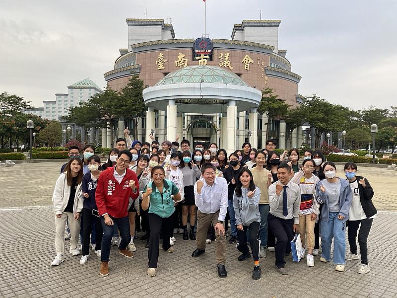 南大行政管理學系參訪臺南市議會
