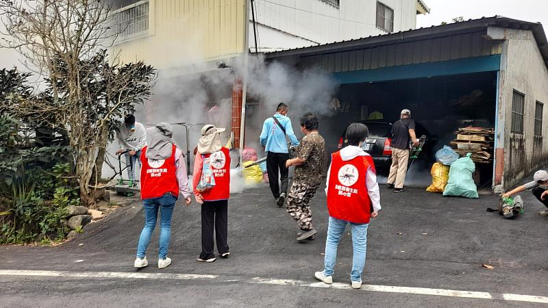 嘉義縣登革熱擴大篩檢115人篩出4人NS1陽  感謝防疫志工守護嘉園