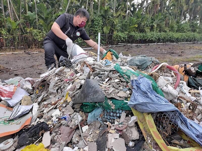 天羅地網執法讓非法堆置廢棄物現行