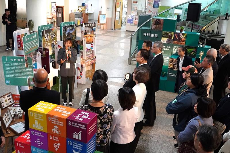 圖／中華大學落實SDGs精神理念，推動地方創生，協助產業永續發展。