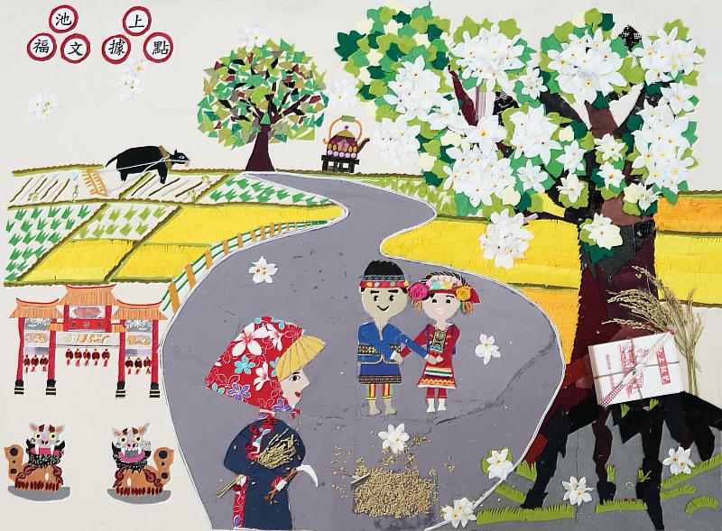 臺東創新延緩失能方案 製作長者生命貼布畫冊 感動生命故事線上展