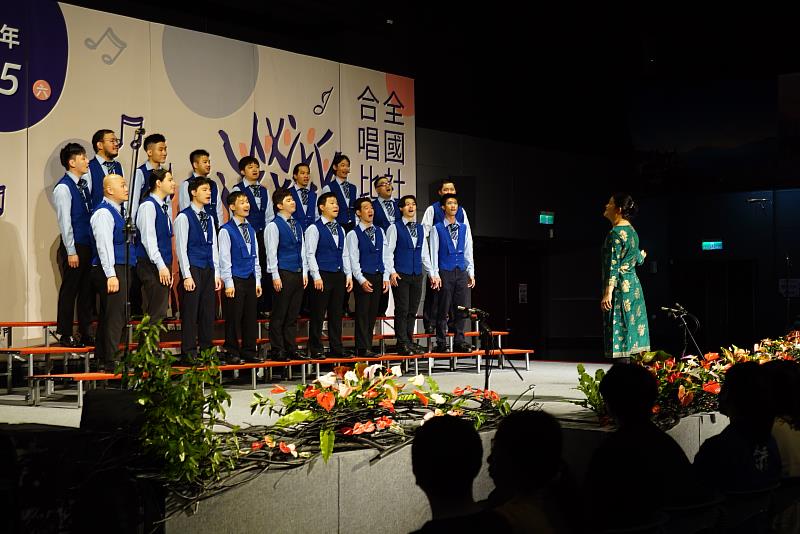 112年度全國社會組合唱比賽「男聲組-銀質獎」得獎團隊-創價太平洋合唱團