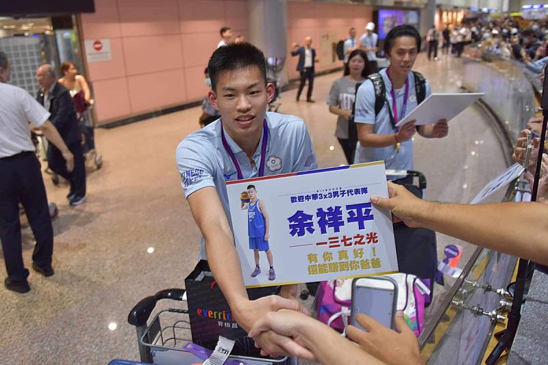 今年9月在杭州亞運奪下3X3男籃金牌的余祥平，是本季UBA主力(照片來源：義守大學提供)。