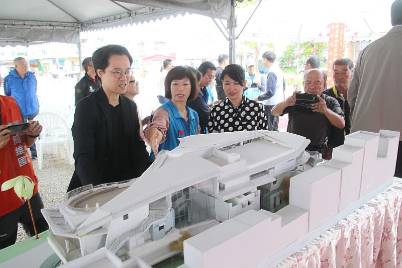 整合兩空間機能 臺東首座全民運動館及青少年福利服務中心今開工 饒慶鈴:邁向全齡健康城市