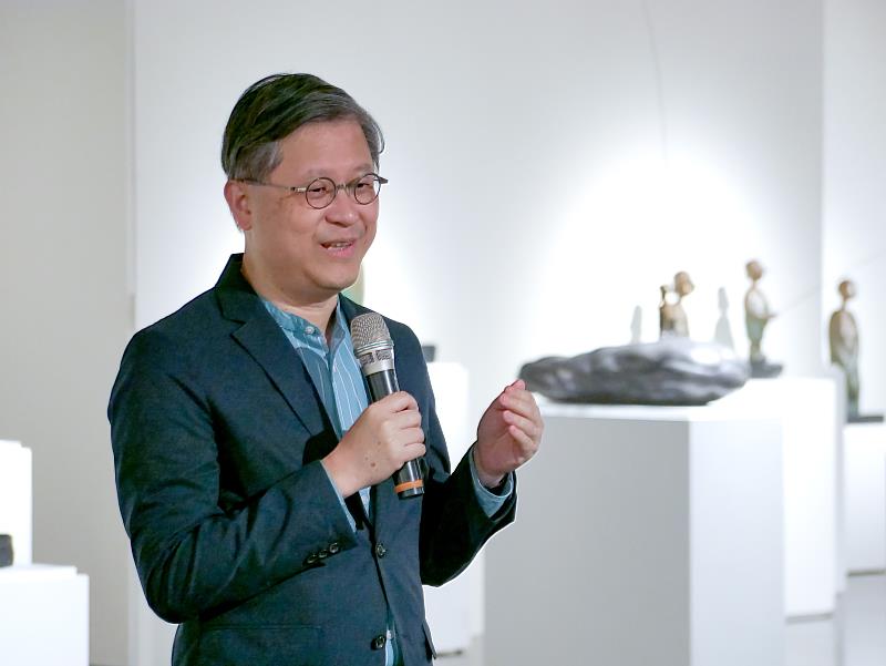 《樂樂忘憂黃石元雕刻個展》鶴軒藝術 負責人 陳鶴 開幕致詞