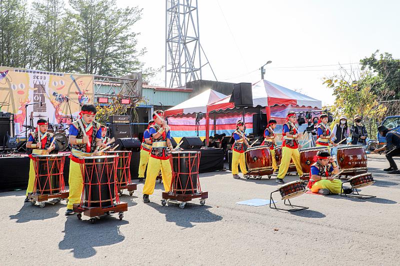 鹿草青年力量啟航 圓山宮前辦熱鬧音樂祭-5