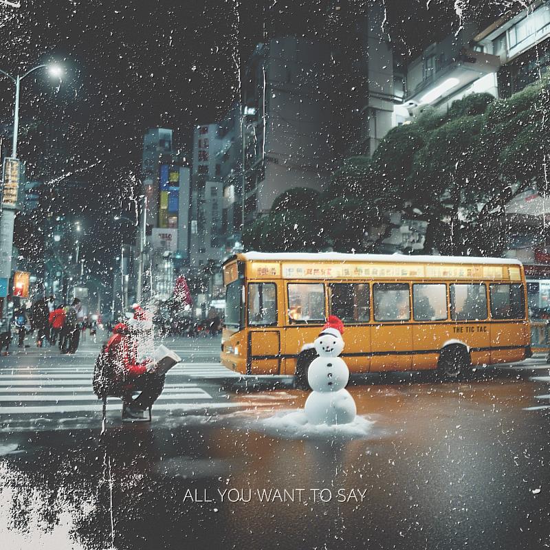搖滾樂團The Tic Tac推出非典型耶誕歌〈All You Want to Say (Xmas eve)〉,悼念逝去的感情。(圖/WINDIE Music提供)