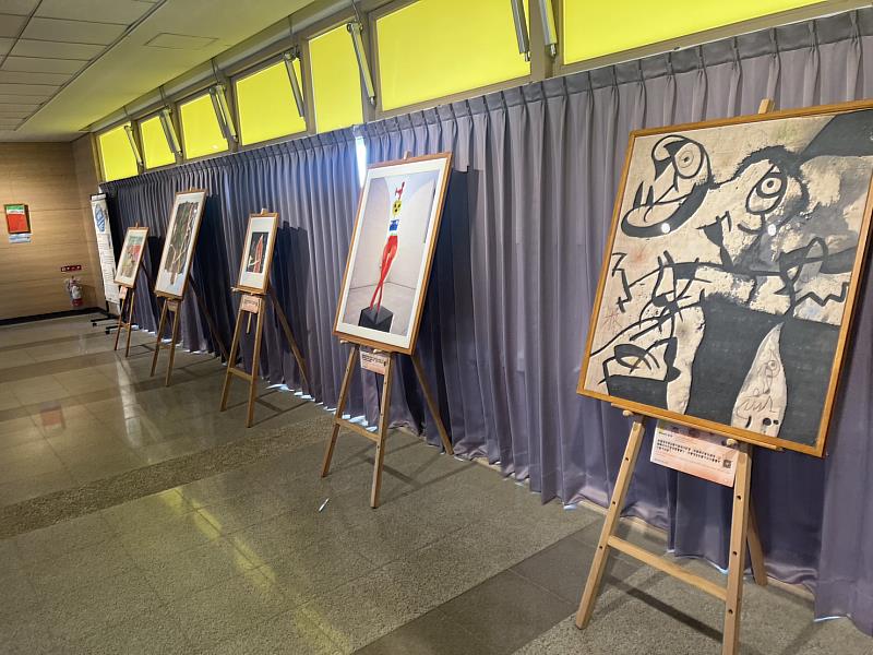 112學年度廣達游於藝校園巡迴展「米羅的奇幻小宇宙」