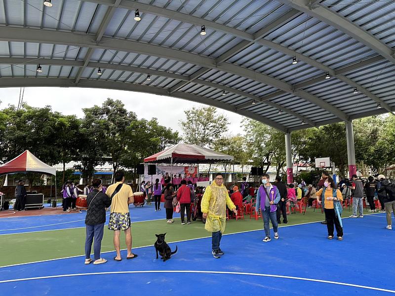 瑞美運動公園啟用，歡迎鄉親前來運動休閒