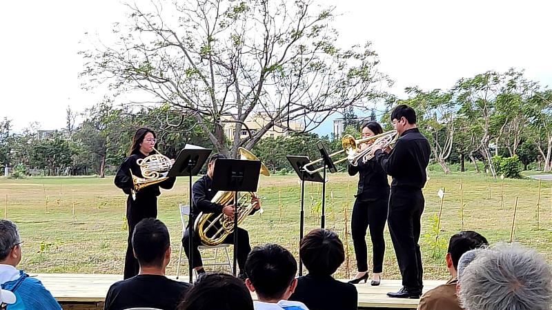 臺東森林公園《林中懸亭》國產材創意應用與教育共創今發表 饒慶鈴：展現自然與藝術的創新交織