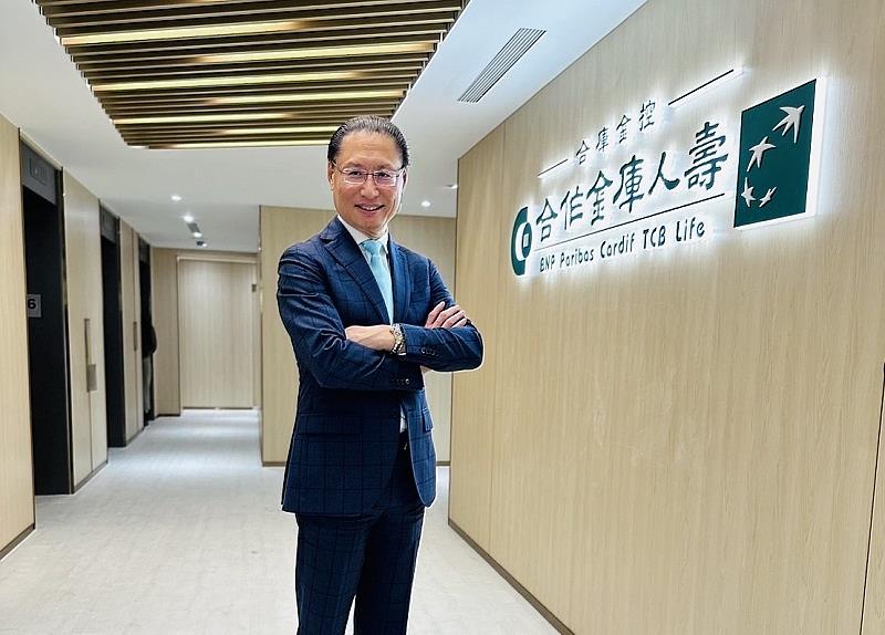 圖說：合庫人壽總經理藍年紳表示，這次「入厝」不僅提供員工新的辦公環境，也代表公司整體營運擴張的新里程碑。