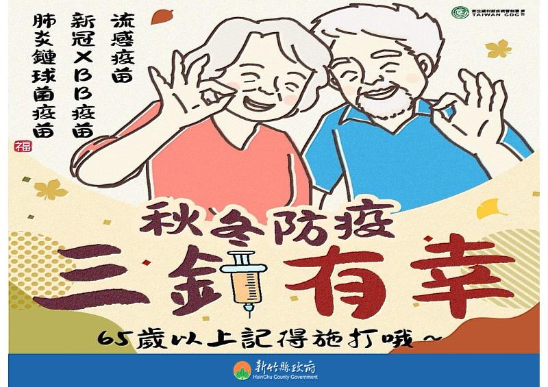 65歲以上接種3劑疫苗