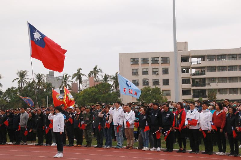 臺東元旦升旗 民眾歡喜迎新年！饒慶鈴：持續營造全齡友善幸福臺東