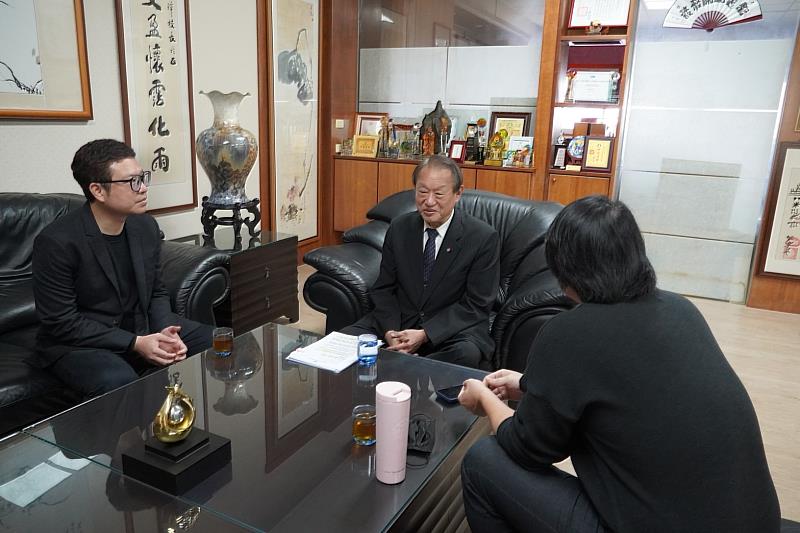 龔瑞璋校長接受「天下學習-大學指南」專訪。