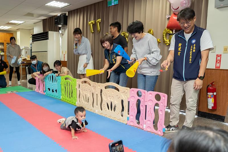 全台唯一 台東連續兩年新生兒正成長 饒慶鈴：在台東育兒最幸福！