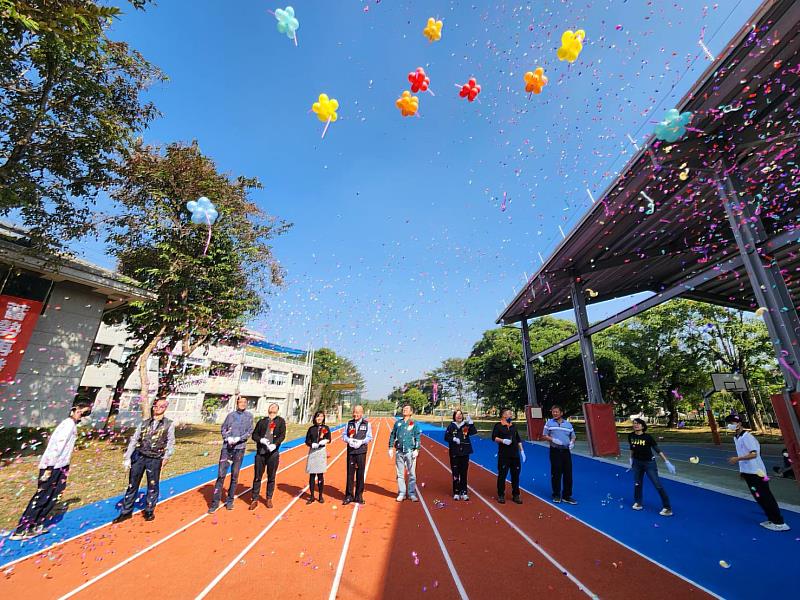 嘉義縣大吉國民中學PU跑道啟用剪綵典禮